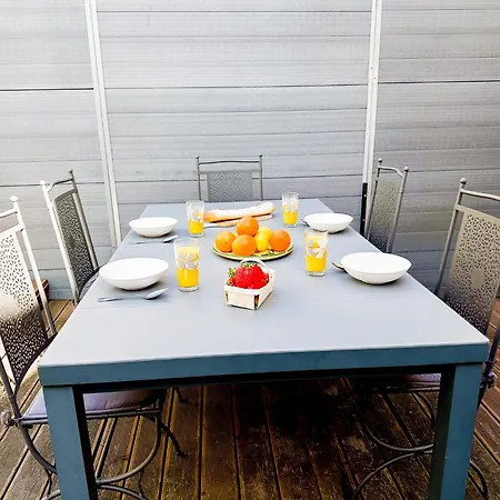 Apartmán L'arlequin - Les Halles - Grande Terrasse Privee - Centre Historique *